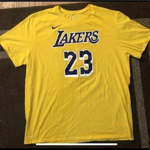 Nike Men’s Lebron James Lakers T Shirt XXL DriFit